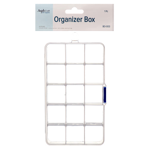 craft organizer box plastic -   -- 12 per box