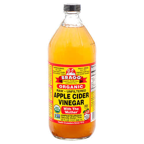 bragg organic apple cider vinegar - 32 oz - -  -- 12 per case