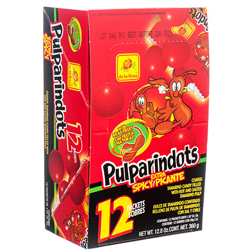 de la rosa pulparindots extra spicy - 12ct -  -- 12 per case