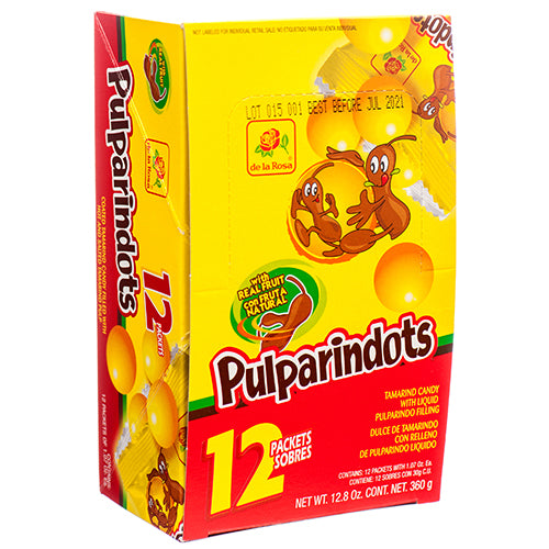 de la rosa pulparindots original - 12ct per case -- 12 per case