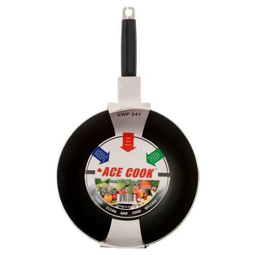 ace cook wok pans - 24cm -- 1 per box