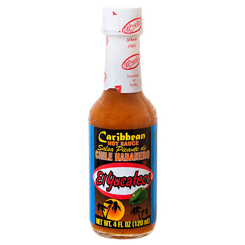 el yucateco habanero sauce - caribbean style 4oz -- 12 per case