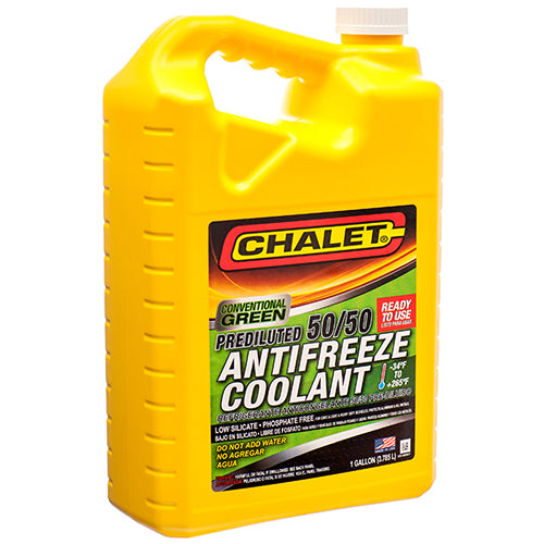 chalet antifreeze/coolant - 1gal - 4 pack -- 4 per case