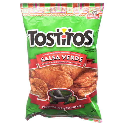 frito lay xvl tostitos rounds salsa verde -- 28 per case