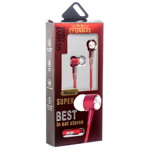 ear bud with mic  -  -- 12 per box