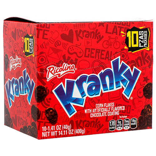 ricolino kranky candy display -- 8 per case