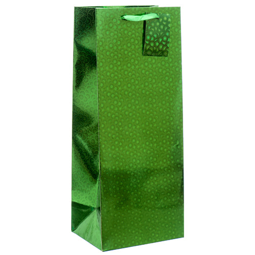 gift bags - hologram wine bottle -  -- 12 per box