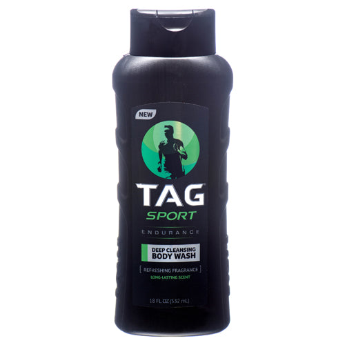 tag sport body wash endurance 18 oz -- 12 per case