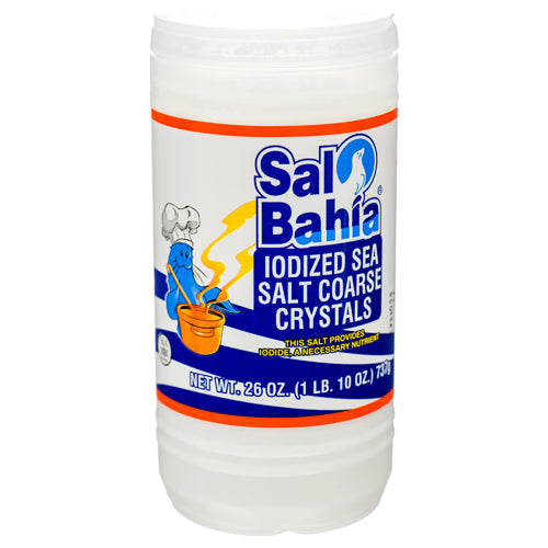 sal bahia coarse sea salt 26oz -- 12 per case