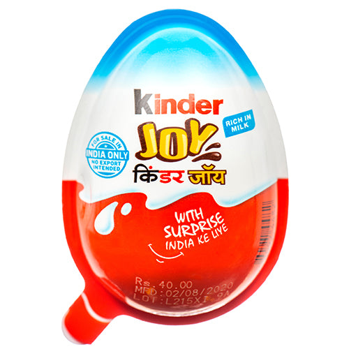 kinder joy surprise egg boy 16ct -- 16 per box