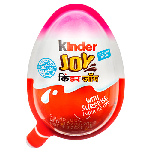 kinder joy surprise egg girl 16ct -- 16 per box