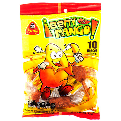 beny mango paletas - 10 popsicles -  -- 12 per case