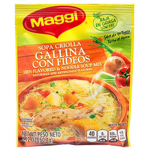 maggi soup criolla chicken noodle -- 24 per case