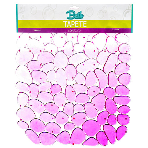 bath mat 11 x 9.5 tapete #04256 - non-slip -- 24 per case