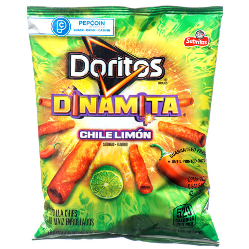 frito lay xvl doritos dinamita chile limon -- 32 per case