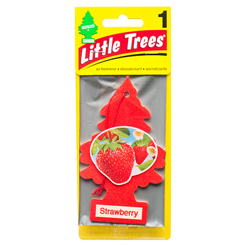 little trees car freshener strawberry  -- 24 per box