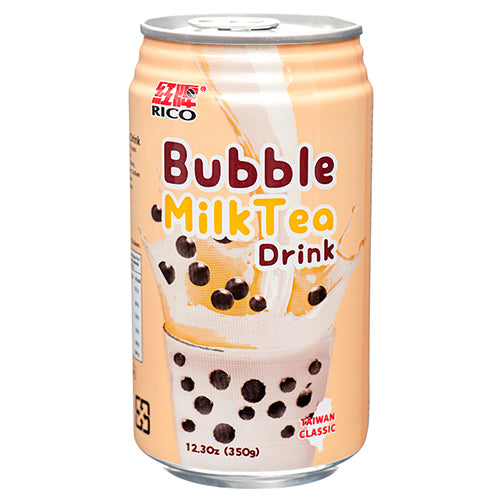 rico bubble milk tea - 12.3 oz -- 24 per case