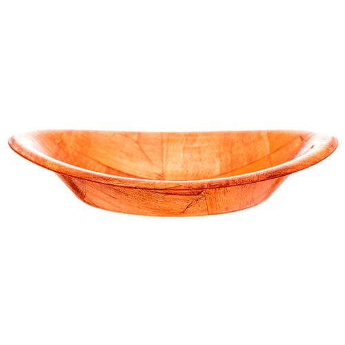 wooden bowls oval - 7.5 in -  -- 12 per box