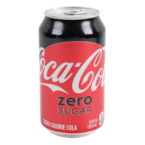 coca-cola zero 12oz can -  -- 12 per case