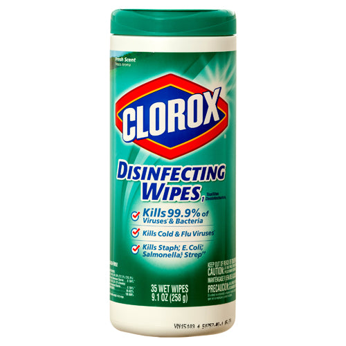 clorox disinfecting wipes - 35ct fresh scent -- 12 per case