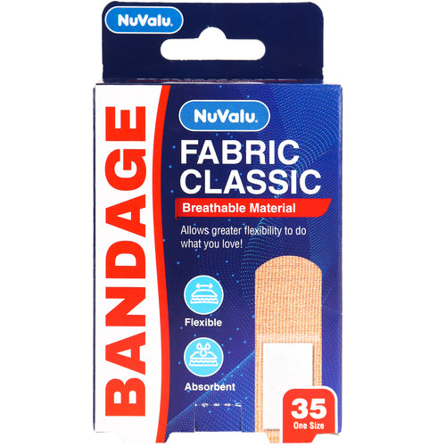 nuvalu bandage fabric - breathable - 35 pieces -- 24 per case