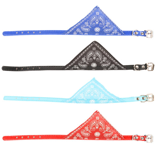 pet collars with bandana - lil buddies -  -- 24 per box