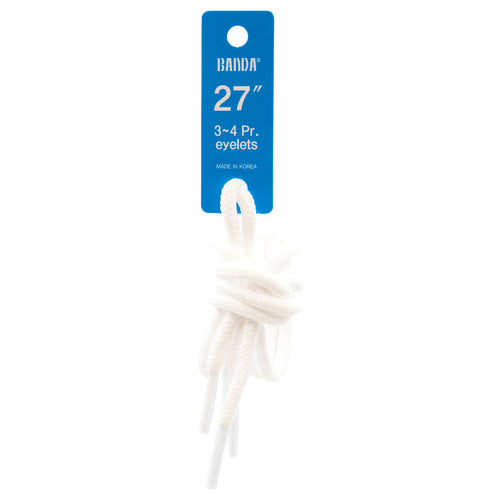 white round shoelaces - 27 inch - bulk aa pack -- 12 per box