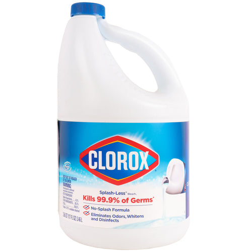 clorox splash-less regular scent 117 oz -- 3 per case