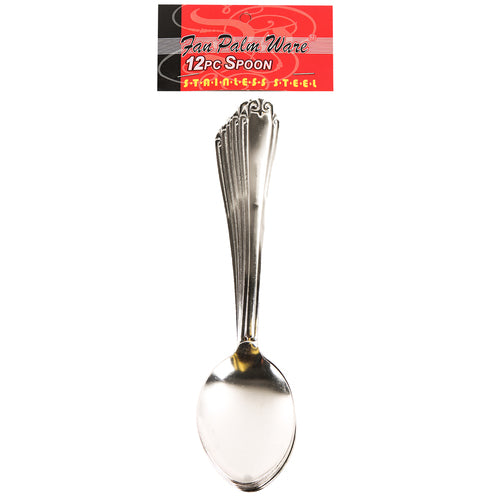 stainless steel spoons 1.2mm thickness -- 25 per box