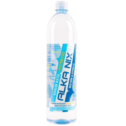 alka nix alkaline water - 1lt - -  -- 12 per case