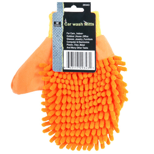 car wash microfiber glove - -  -- 12 per box