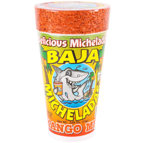 baja michelada mango mix foam cup  -- 48 per case