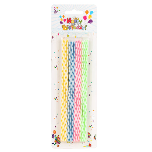 long birthday candle set - 24 pieces  -- 48 per box