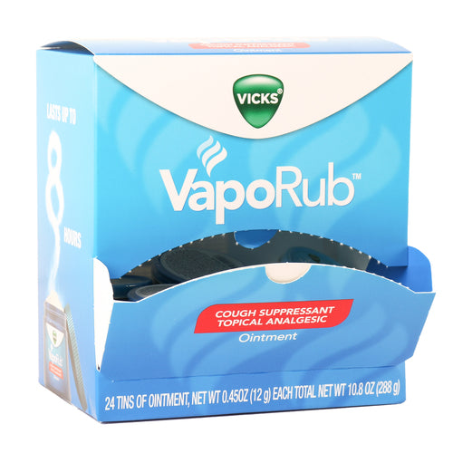 vicks vaporub ointment - 0.45oz - 12g  -- 24 per box