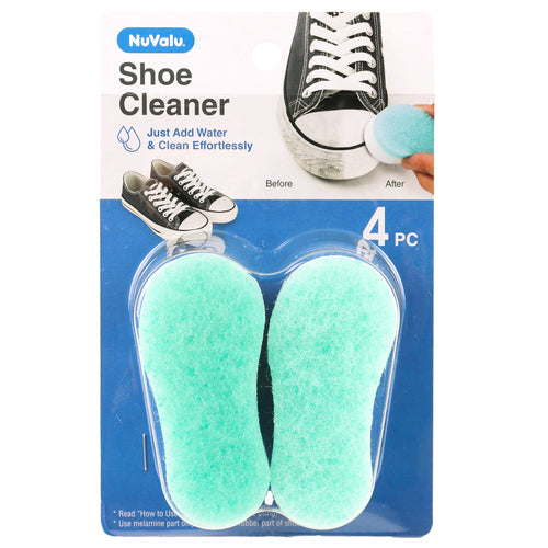 nuvalu shoes cleaner 4 piece set  -- 12 per box