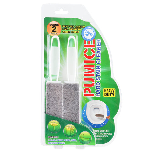 pumice hard stain cleaner 2pk set - 24/case -- 24 per case