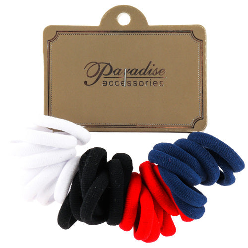 small assorted hair bands  - 4 colors -- 12 per box