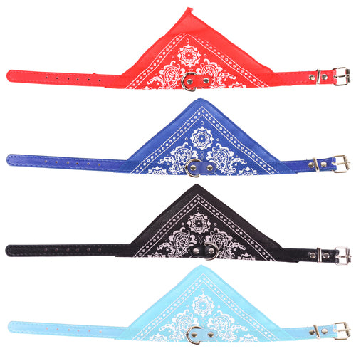 lil buddies pet collar 14.6 inw - bandana & assorted colors -- 24 per box