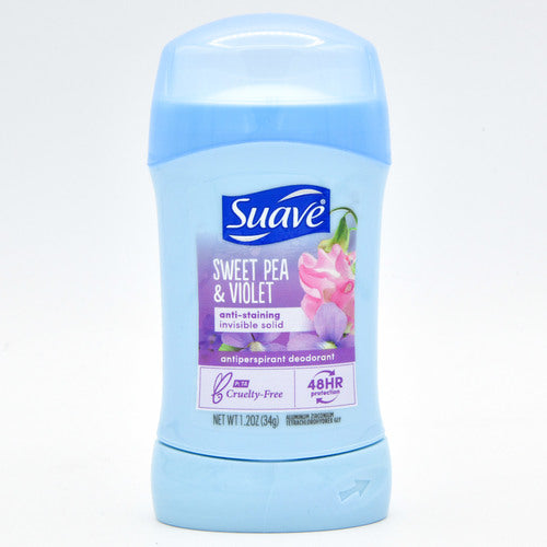 sweet pea scent deodorant by suave -- 12 per case