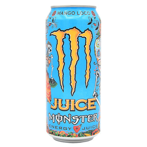 mango loco monster energy drink - 16 oz - 24 pack -- 24 per case