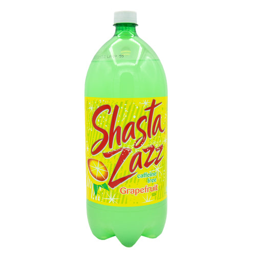 shasta grapefruit zazz soda - 2 liters -- 6 per case