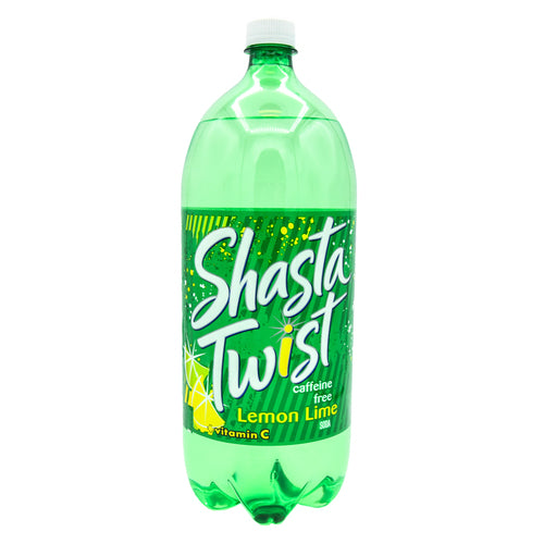 shasta 2 l lemon lime twist - 6 pack -- 6 per case