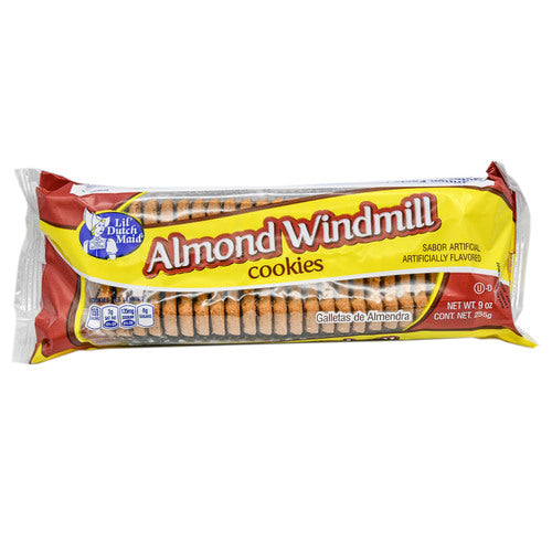 ldm almond windmill cookies - 9 oz -- 12 per case