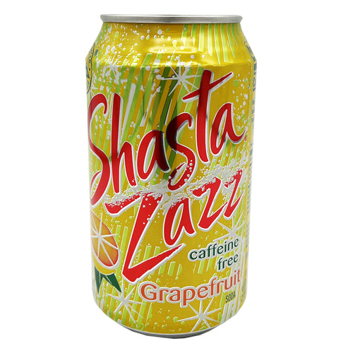 shasta grapefruit zazz - 12oz cans - 24 pack -- 24 per case