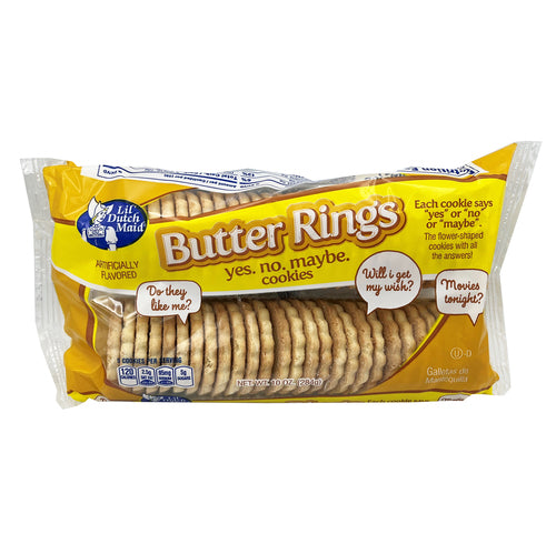 ldm butter ring cookies - 10 oz  -- 12 per case