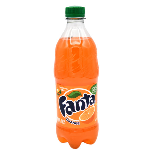 fanta orange 20 oz - 24-pack -  -- 24 per case