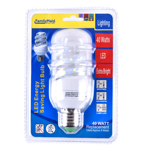 5w led light bulbs  -- 24 per box