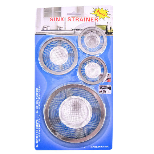 stainless steel sink strainers - 4pcs  -- 36 per box