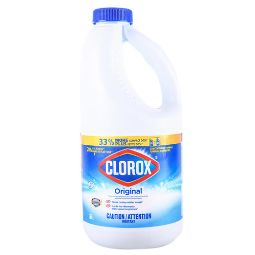 clorox bleach original - 1.27 lt -- 6 per case