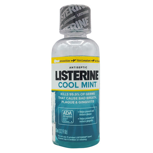 listerine mouthwash cool mint -  -- 48 per case